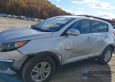 2011 Kia Sportage Lx из США, поврежденный, VIN KNDPBCA23B7080396